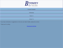 Tablet Screenshot of brenansfh.com